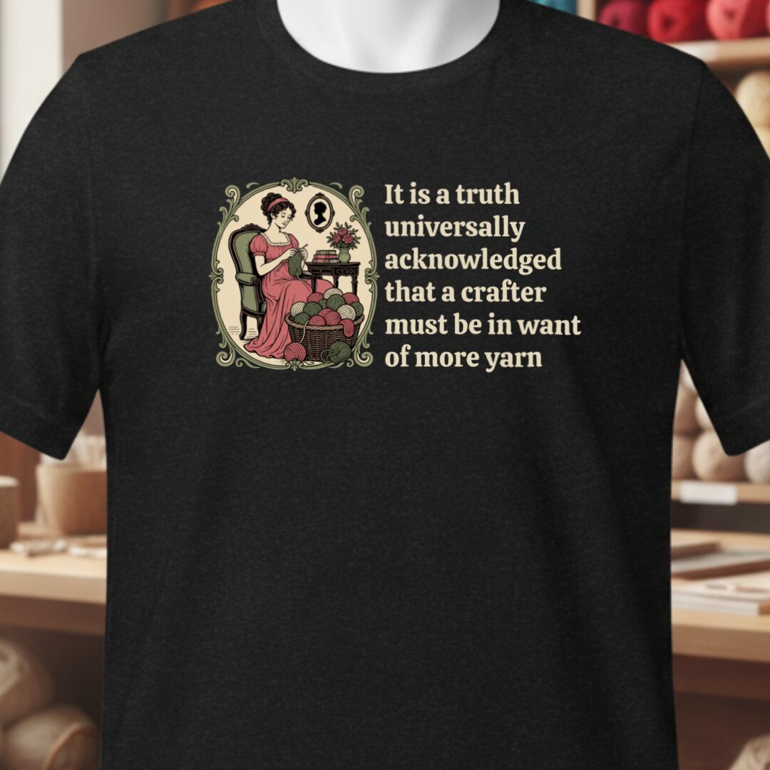 Universally Acknowledged T-Shirt Black t-shirt