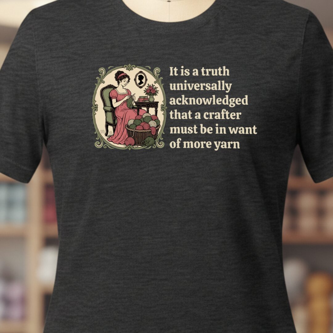 Universally Acknowledged T-Shirt Dark Grey t-shirt