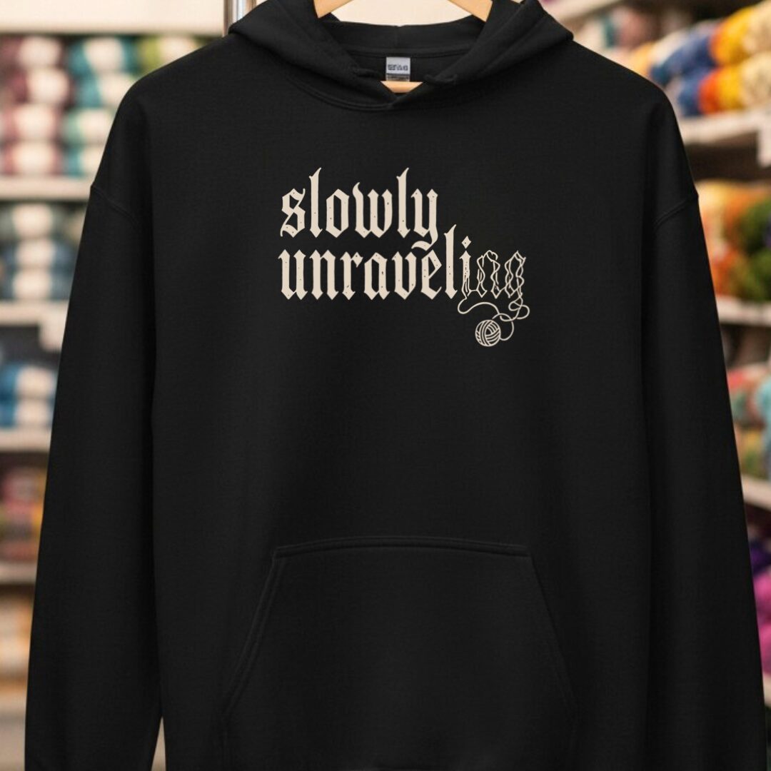 Unraveling Black Hoodie.jpg