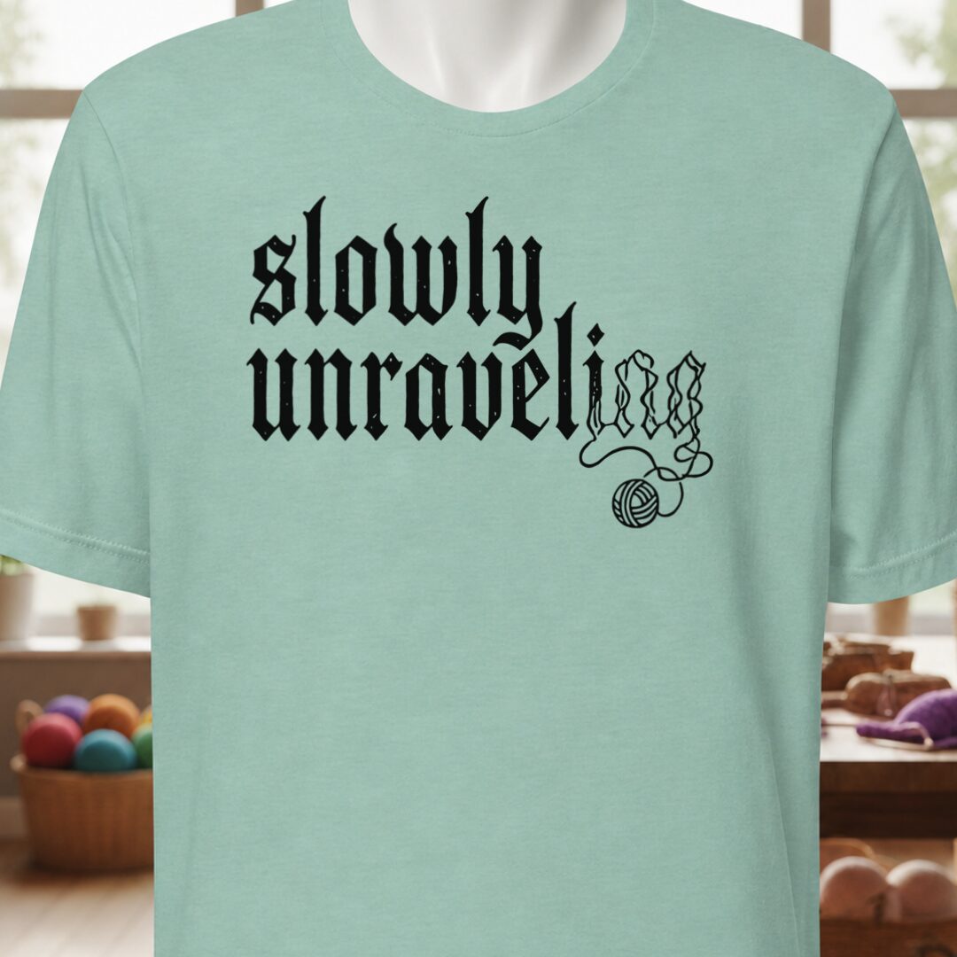 Unraveling T-Shirt Sea Breeze t-shirt