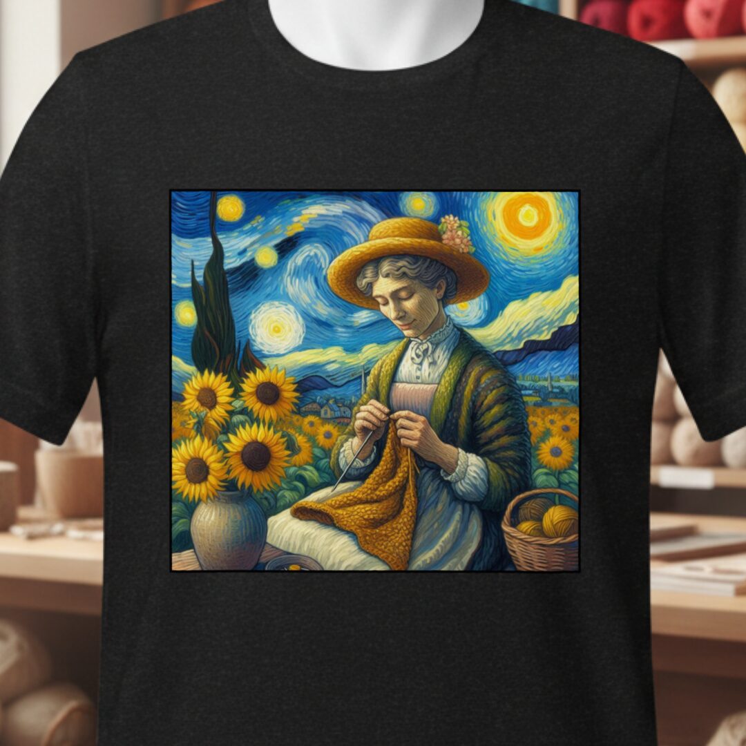 Van Gogh T-Shirt Black t-shirt