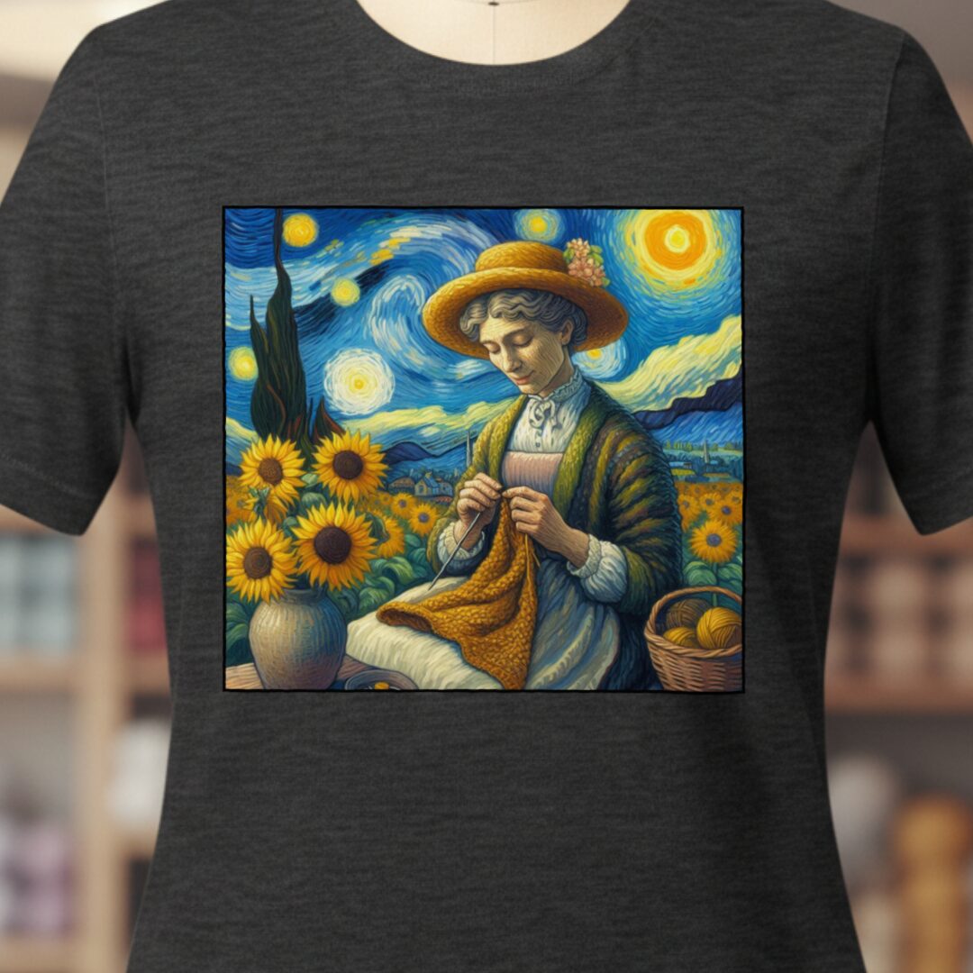 Van Gogh T-Shirt Dark Grey t-shirt
