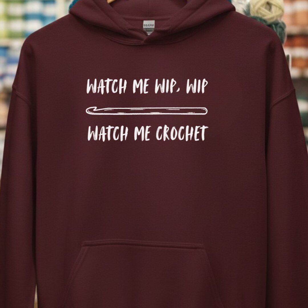 WIP, WIP Hoodie Maroon t-shirt