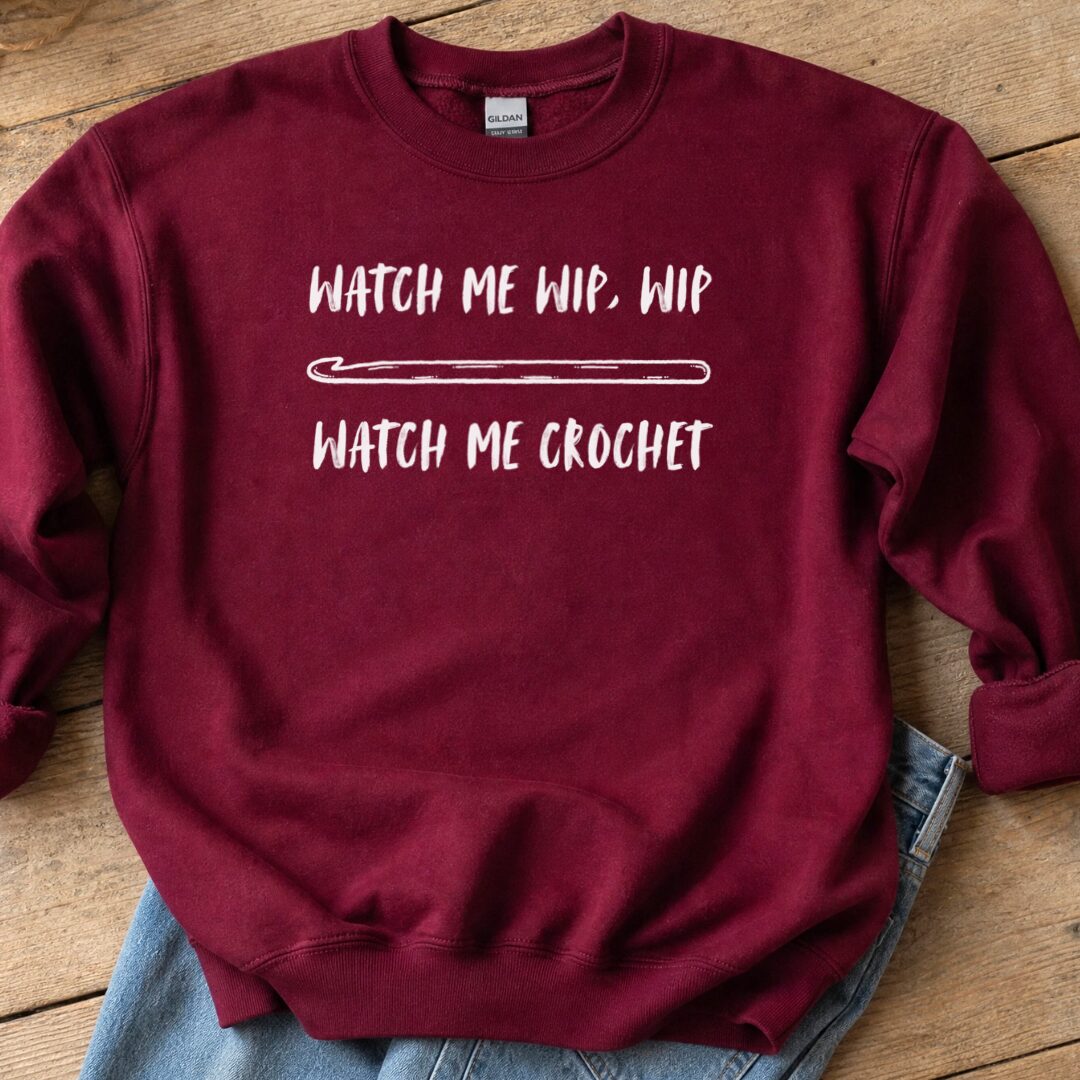 WIP, WIP Sweatshirt Maroon t-shirt