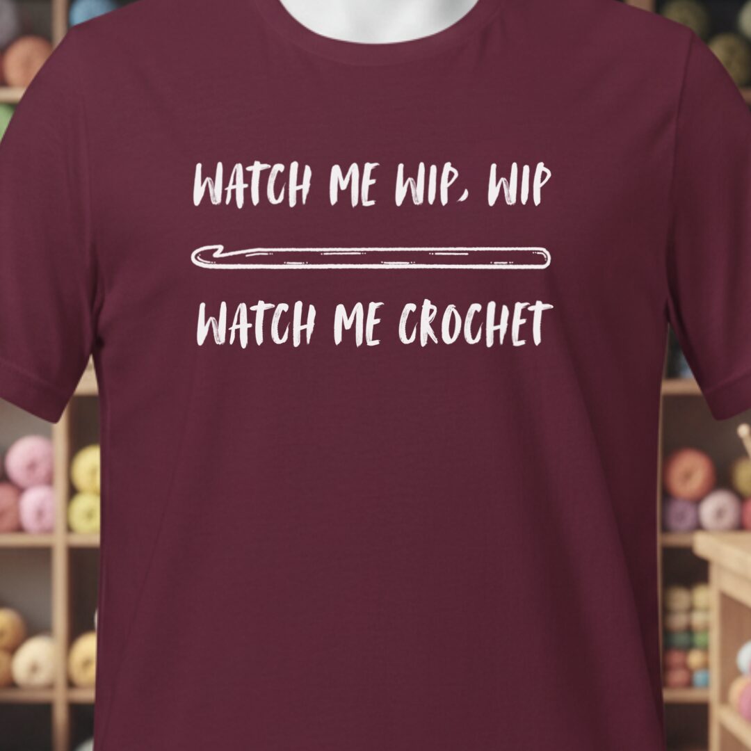 WIP, WIP T-Shirt Maroon t-shirt