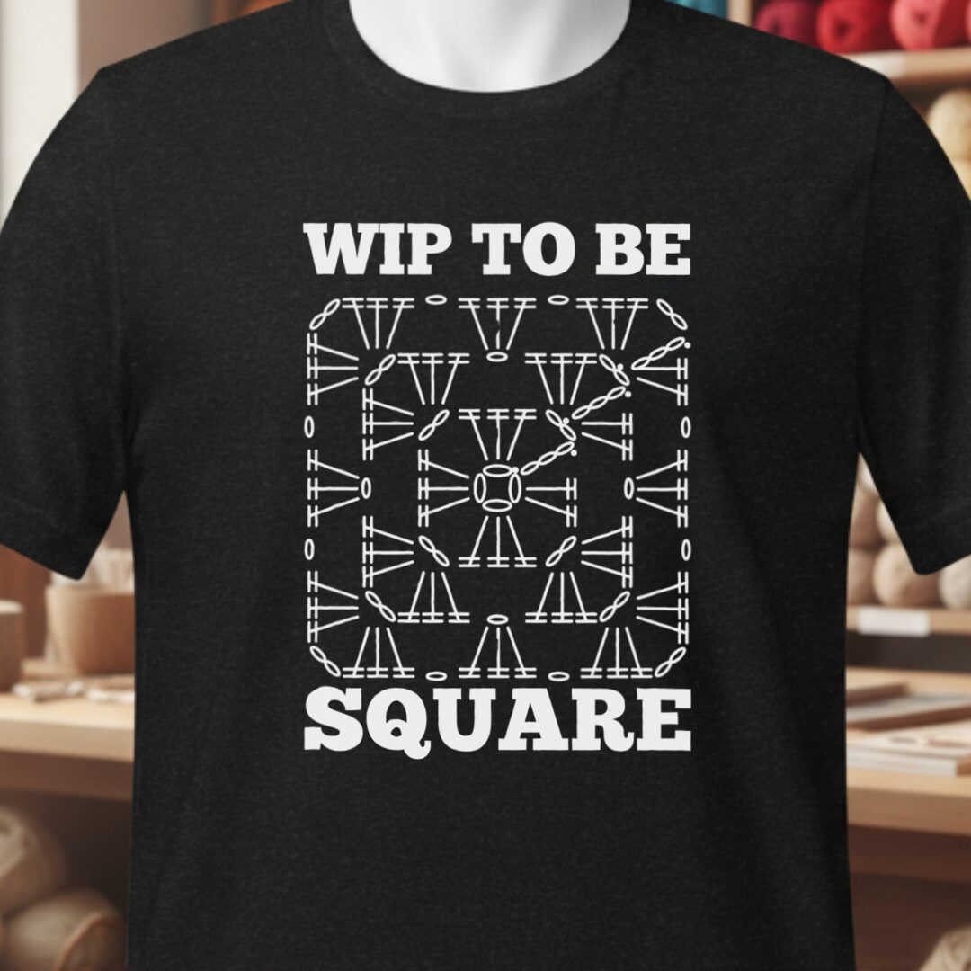 WIP to be Square T-Shirt Black t-shirt