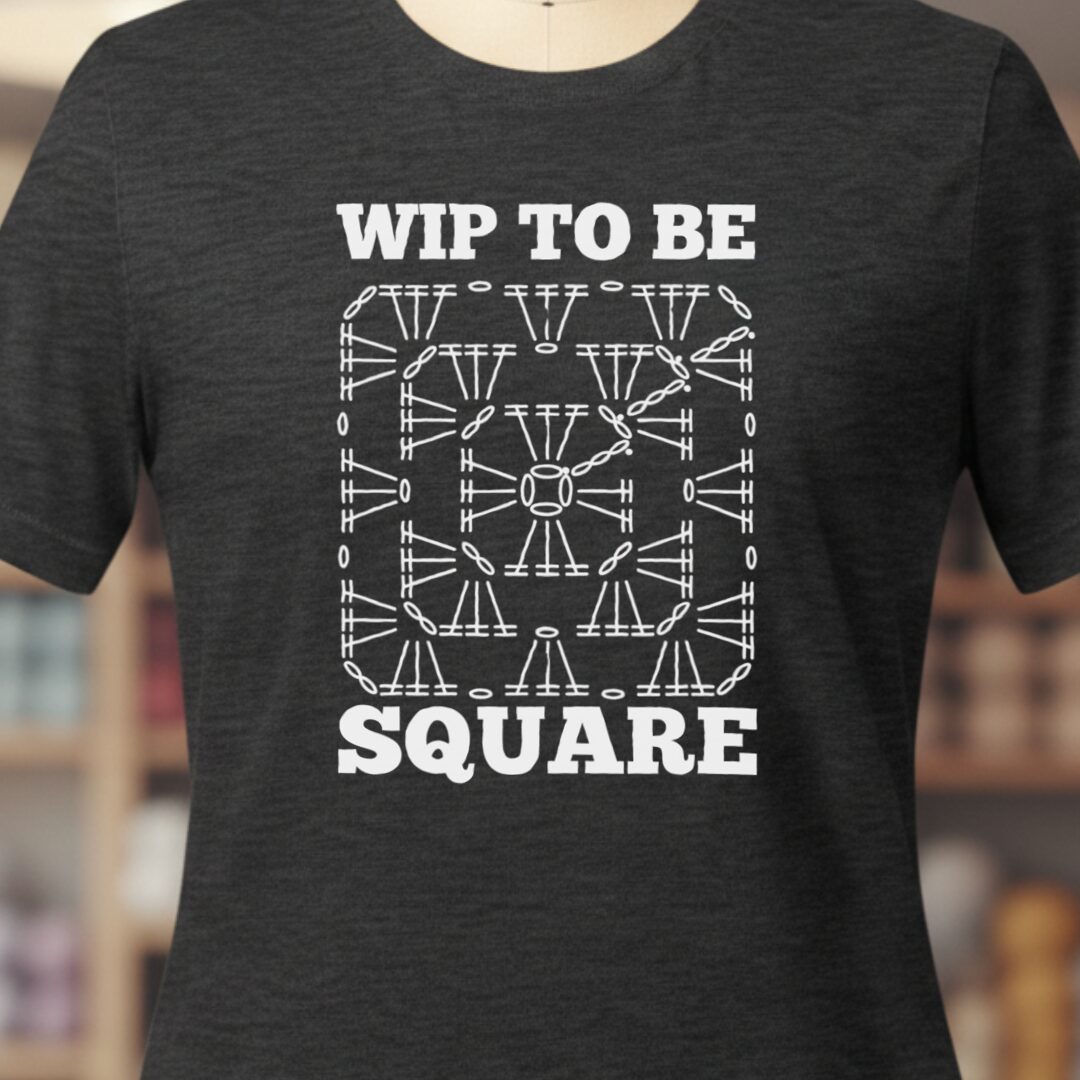 WIP to be Square T-Shirt Dark Grey t-shirt