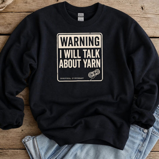 Warning Black Sweatshirt.jpg
