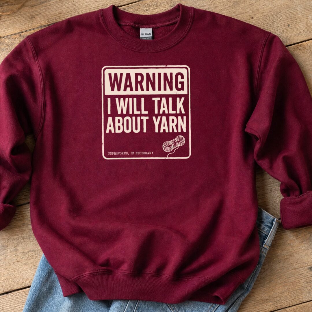 Warning Maroon Sweatshirt.jpg
