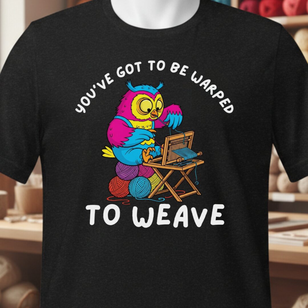 Warped to Weave T-Shirt Black t-shirt