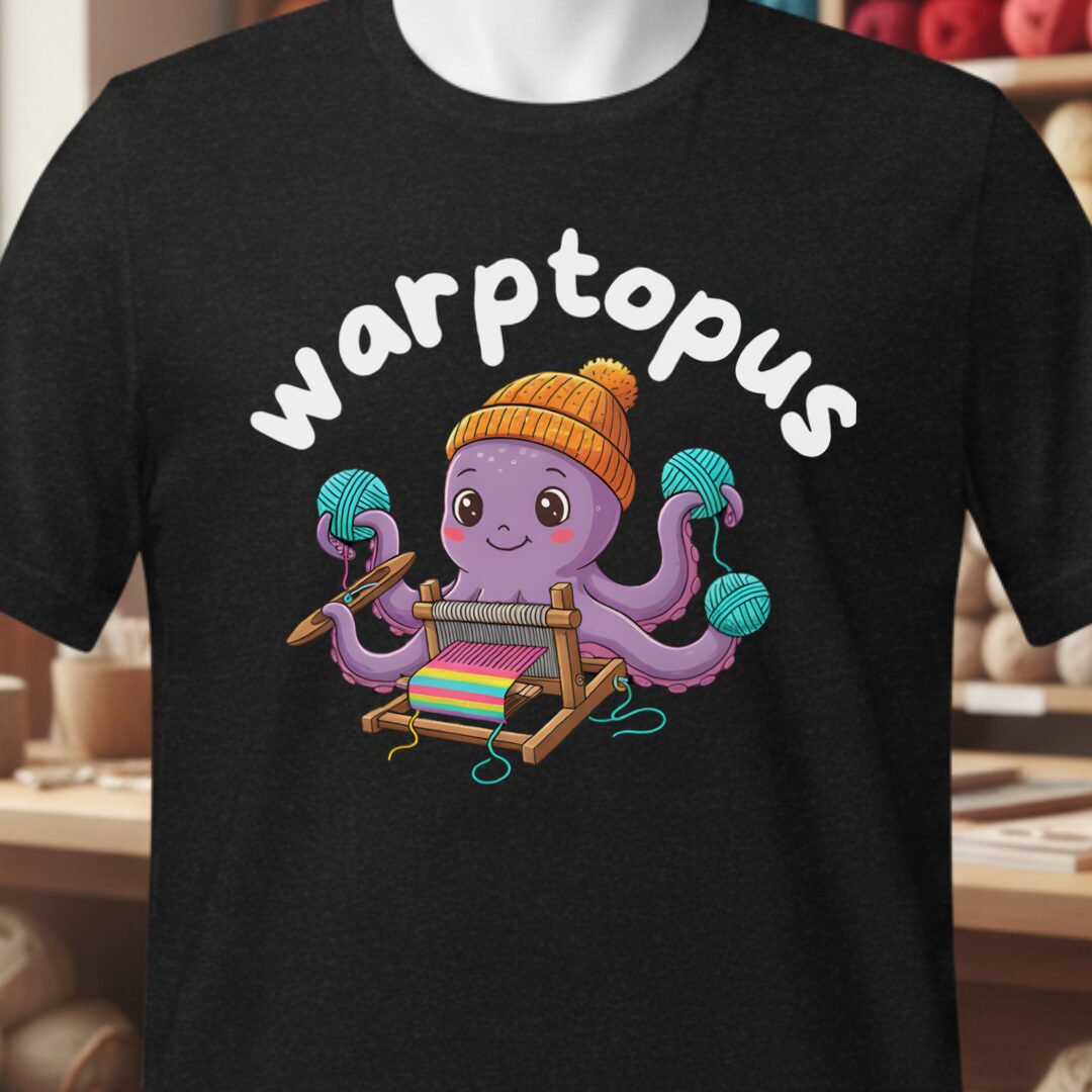 Warptopus T-Shirt Black t-shirt
