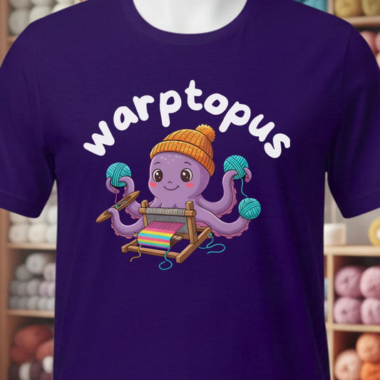 Warptopus T-Shirt Purple t-shirt