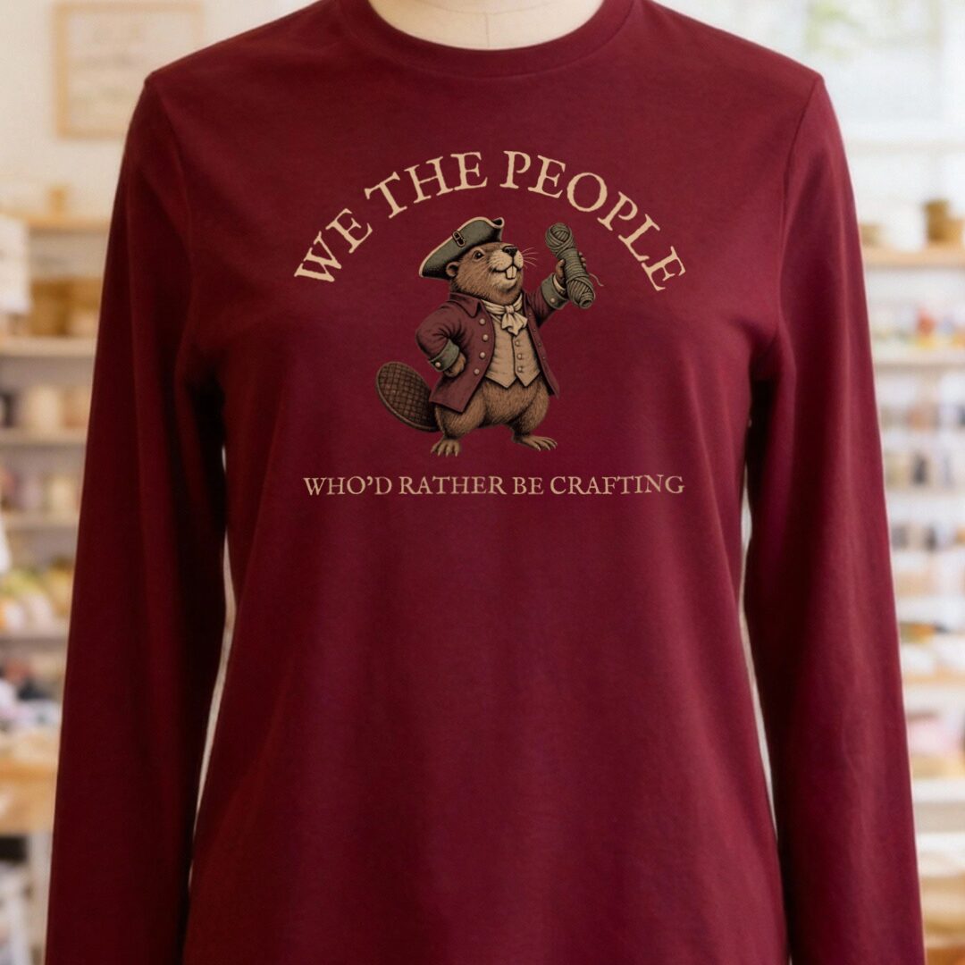 We The People Maroon Long Sleeve Tee.jpg