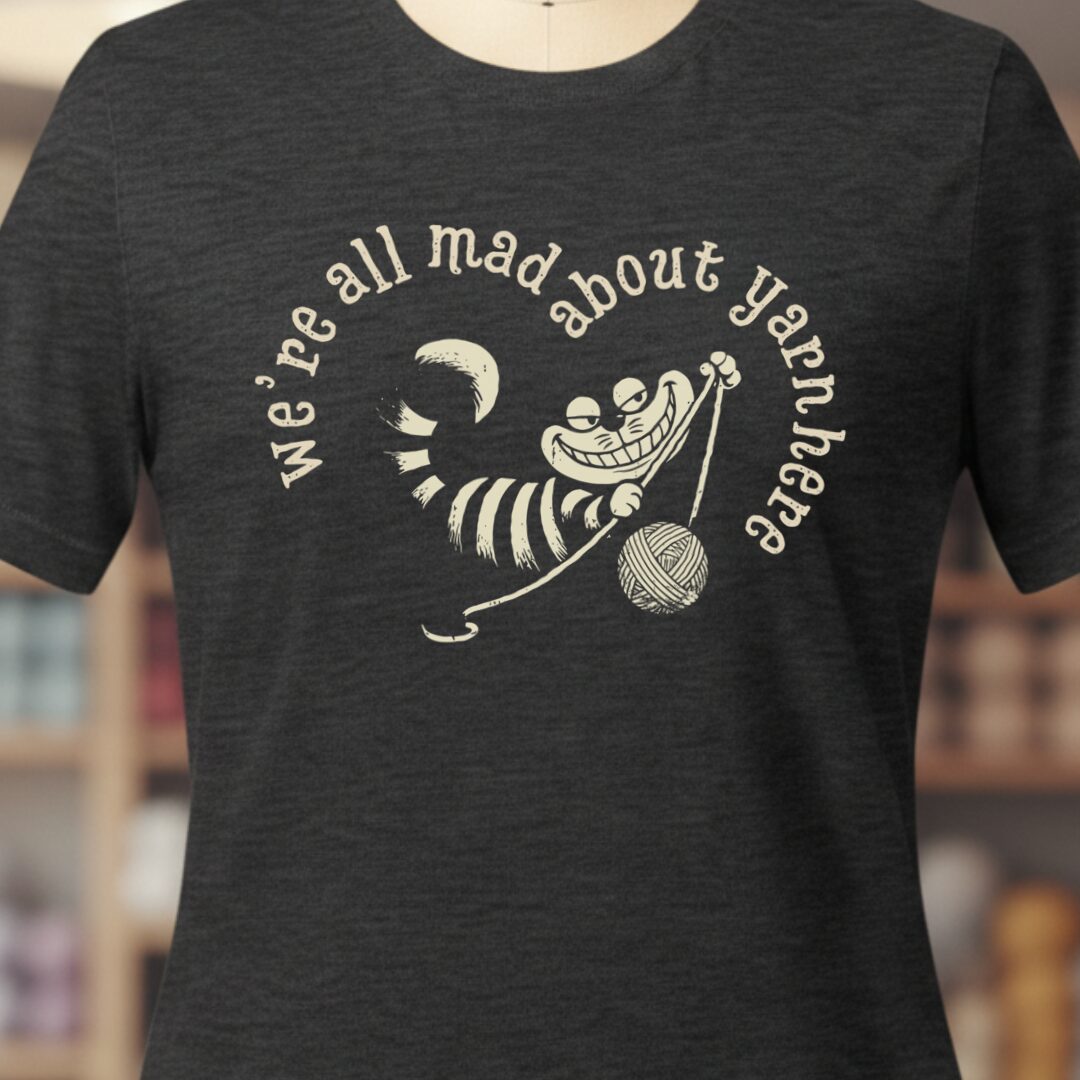 We're All Mad Here T-Shirt Dark Grey t-shirt