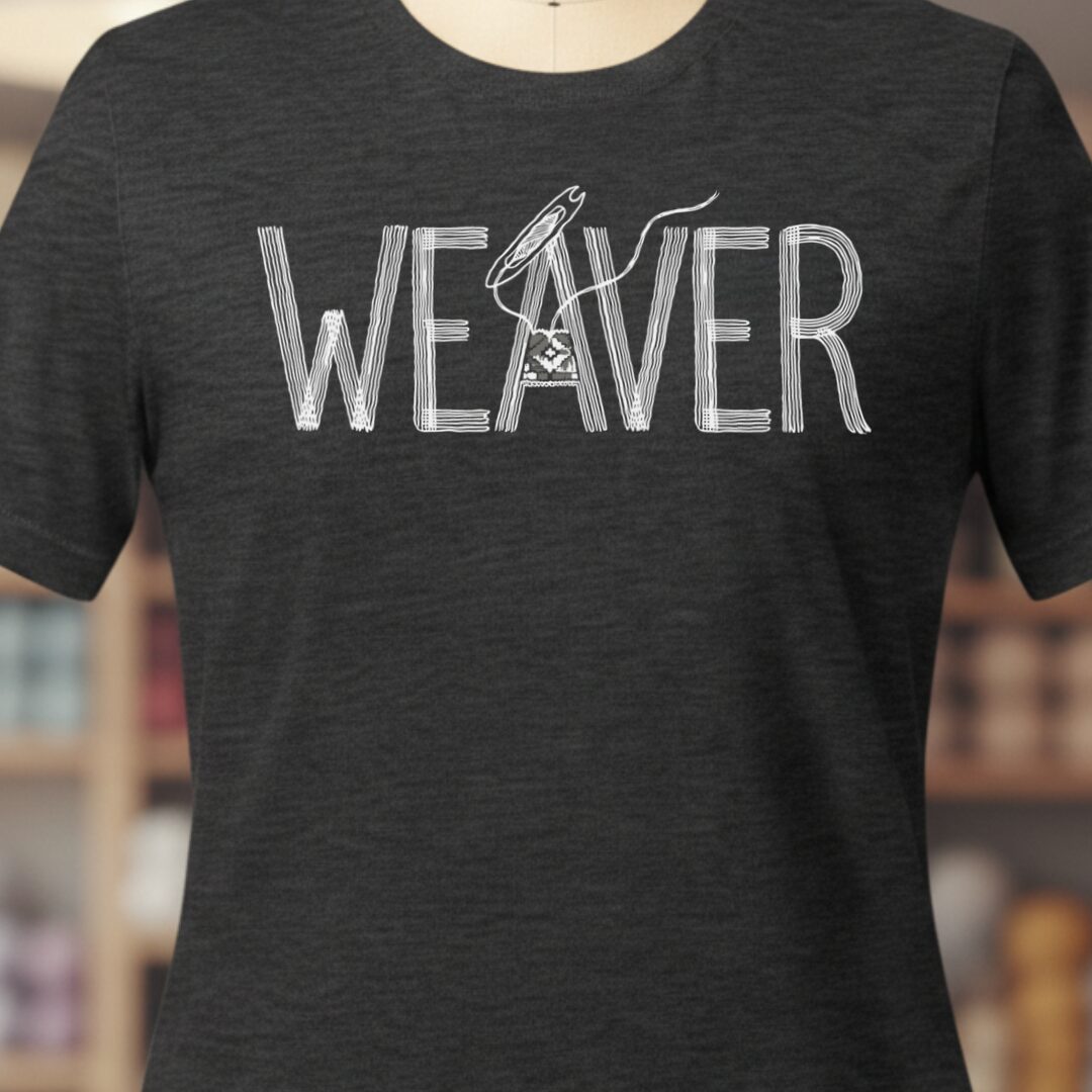 Weaver Text T-Shirt Dark Grey t-shirt