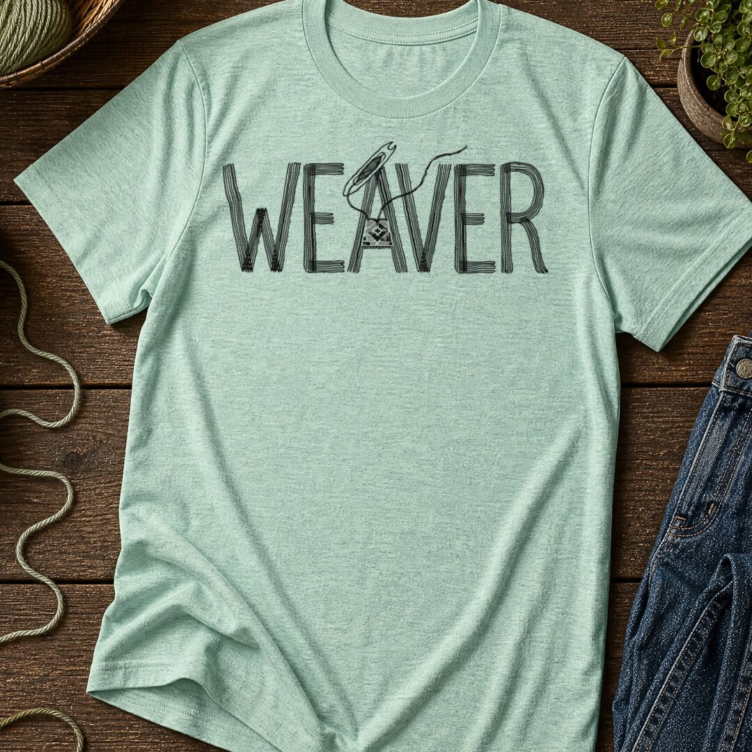Weaver Text Sea Breeze T-Shirt.jpg