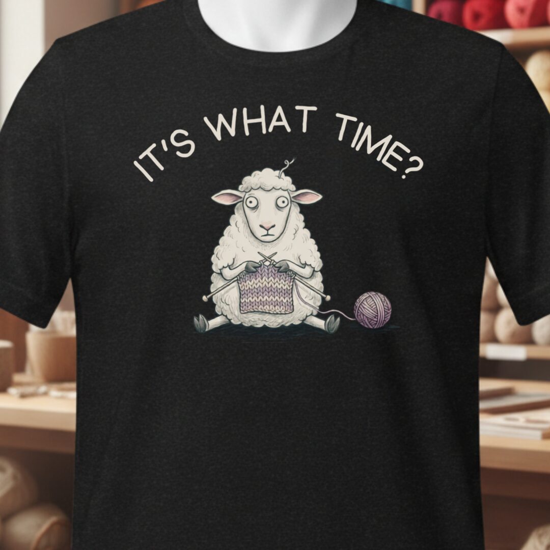 What Time T-Shirt Black t-shirt