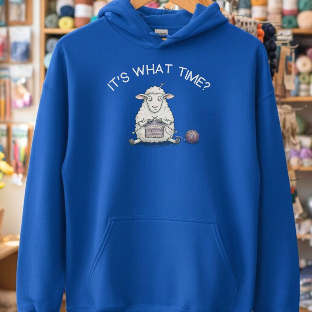 What Time Hoodie Royal t-shirt