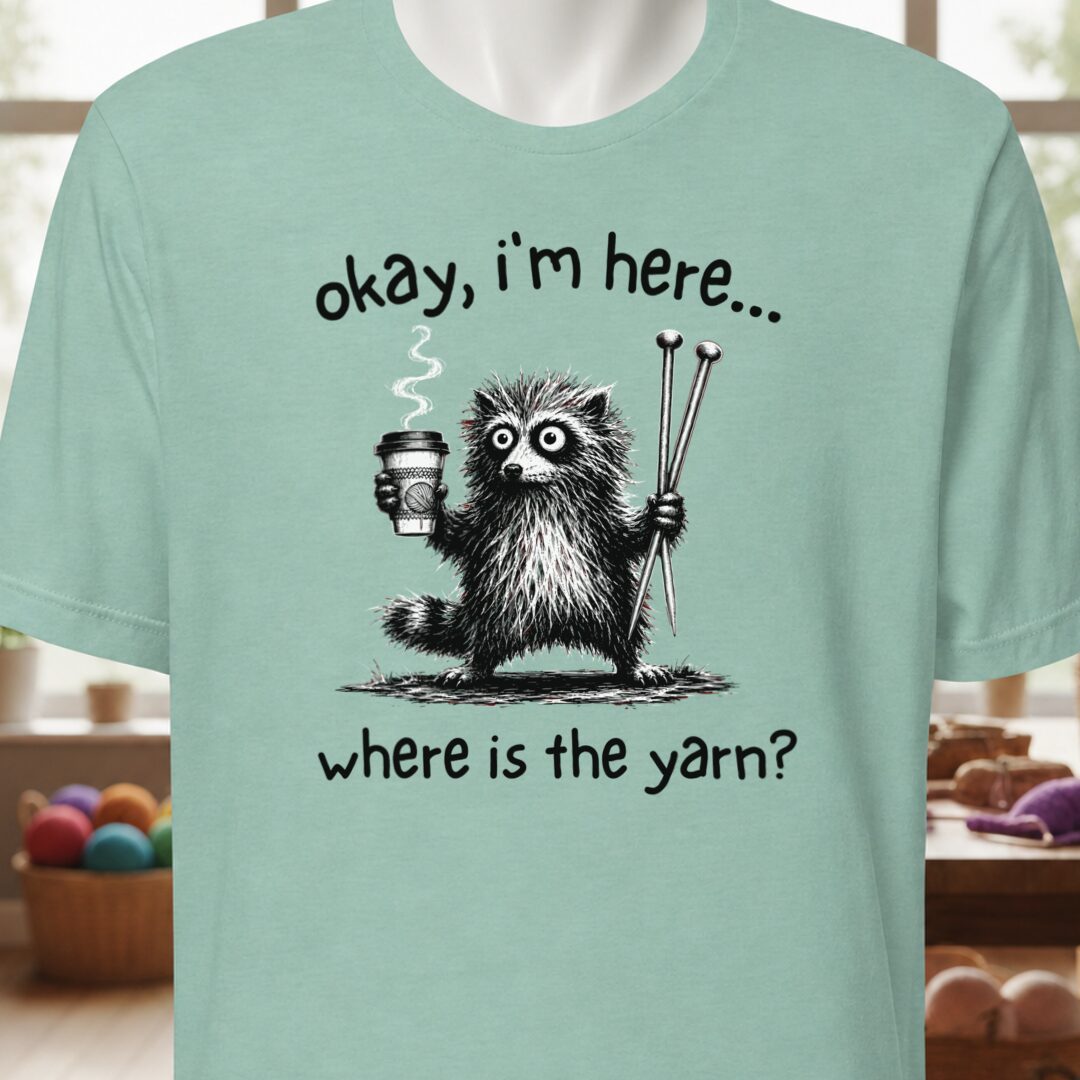 Where Is The Yarn T-Shirt Sea Breeze t-shirt