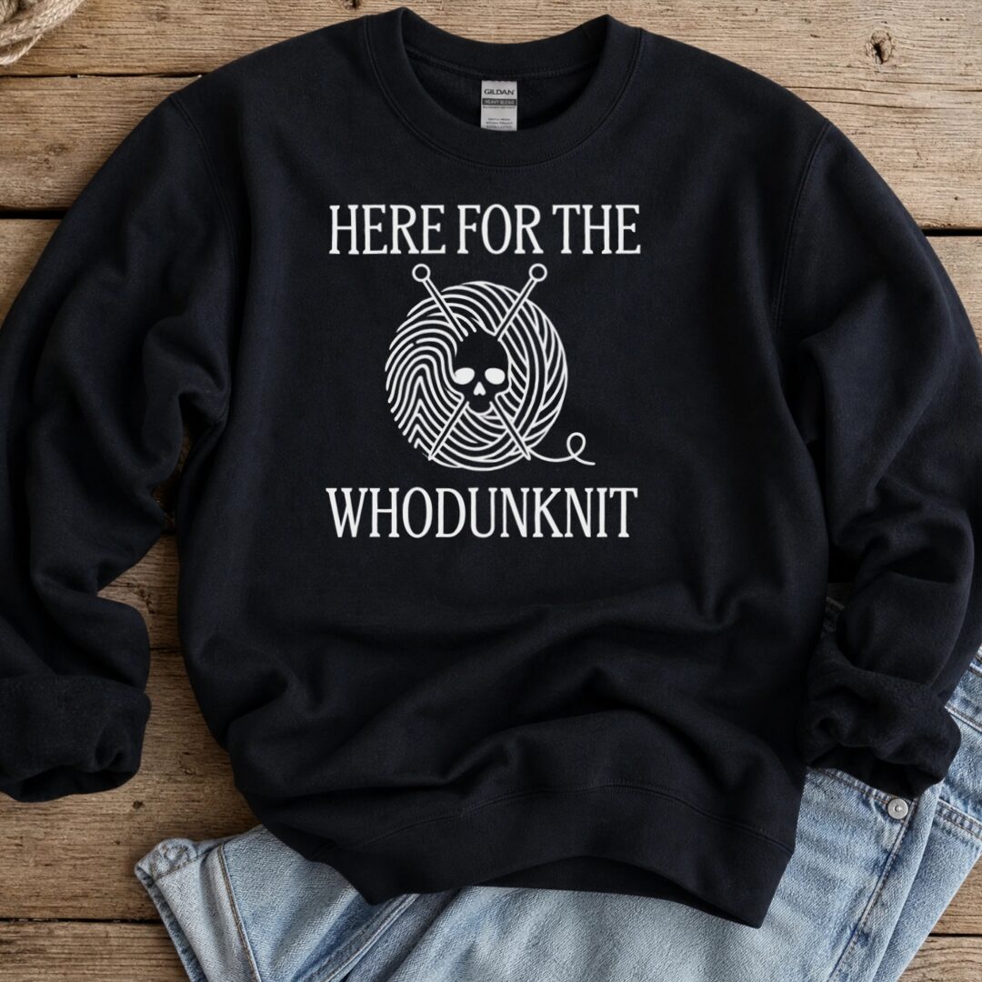 Who Done It Sweatshirt Black t-shirt