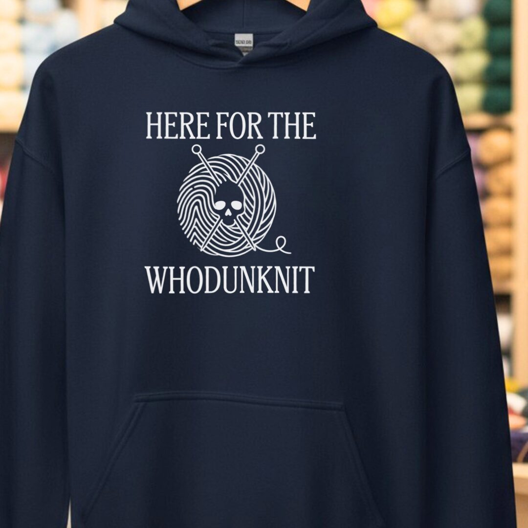 Who Done It Hoodie Navy t-shirt
