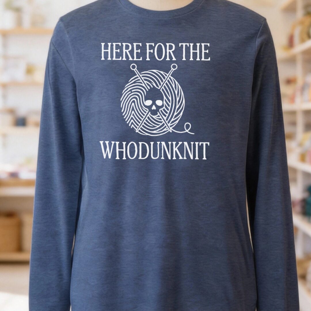 Who Done It Long Sleeve Tee Navy t-shirt