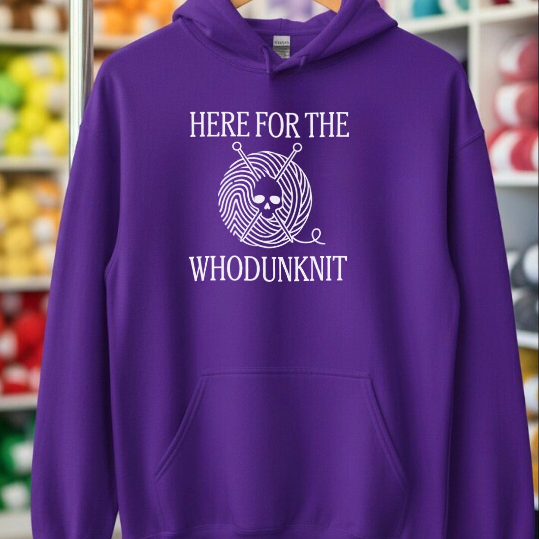 Who Done It Hoodie Purple t-shirt