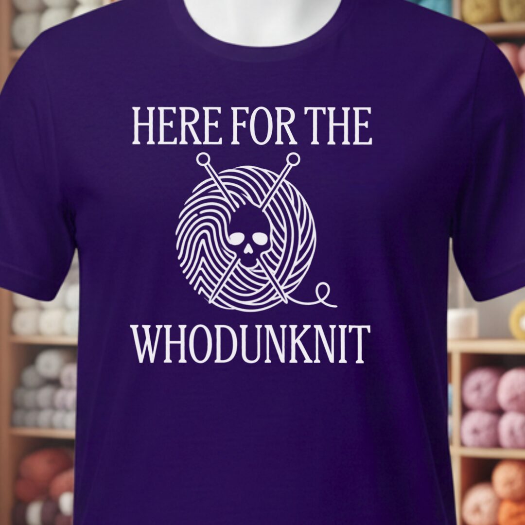 Who Done It T-Shirt Purple t-shirt