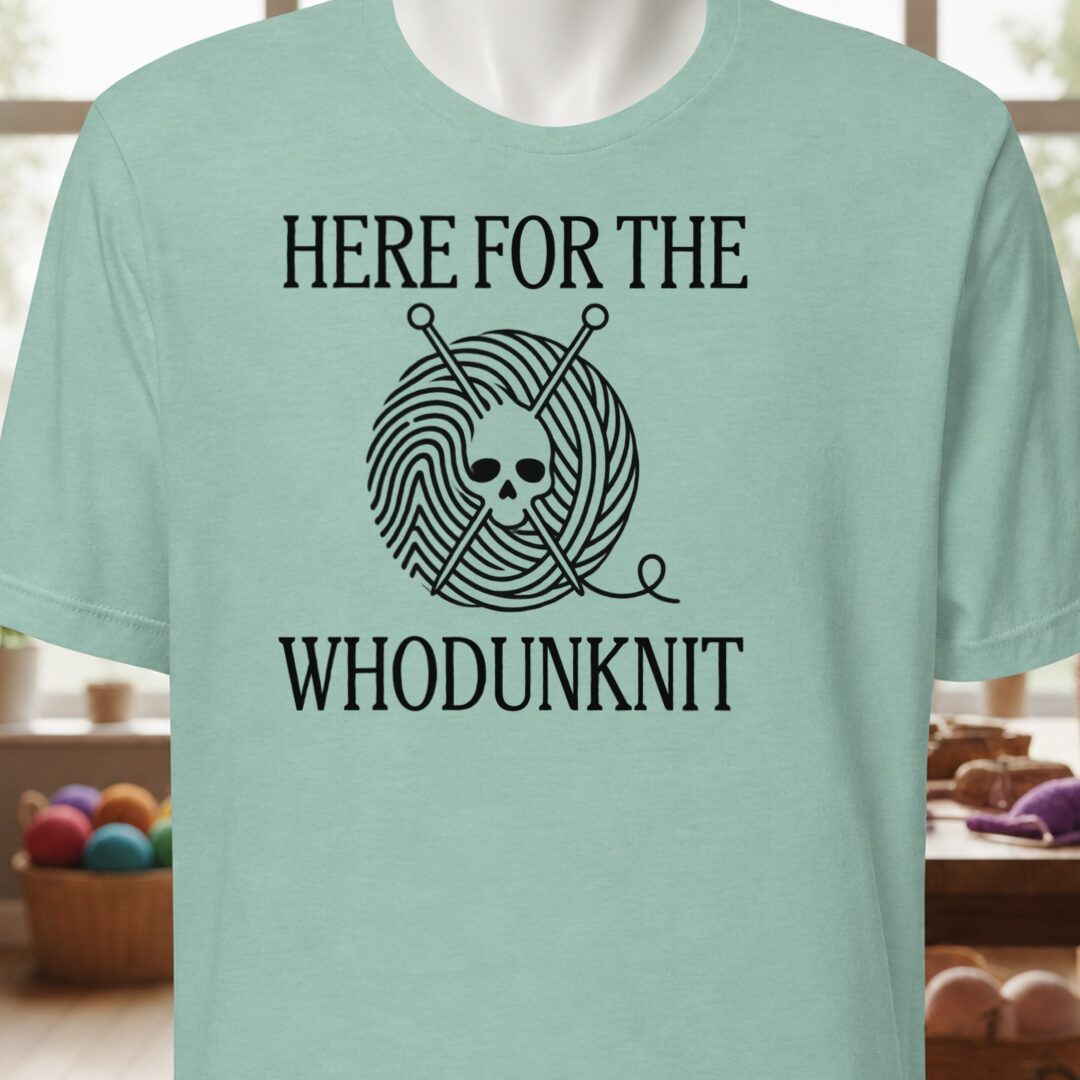 Who Done It T-Shirt Sea Breeze t-shirt