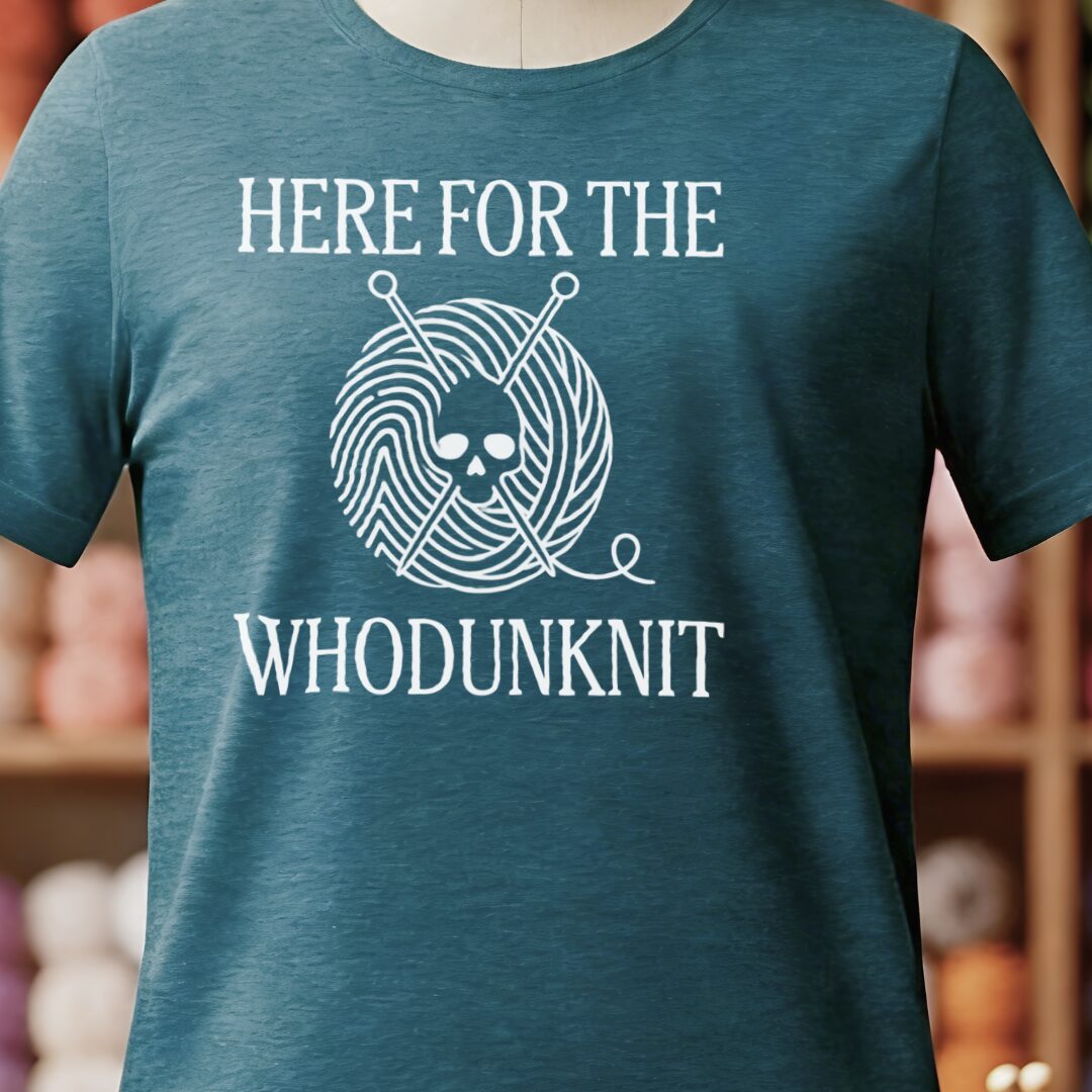 Who Done It T-Shirt Teal Blue t-shirt