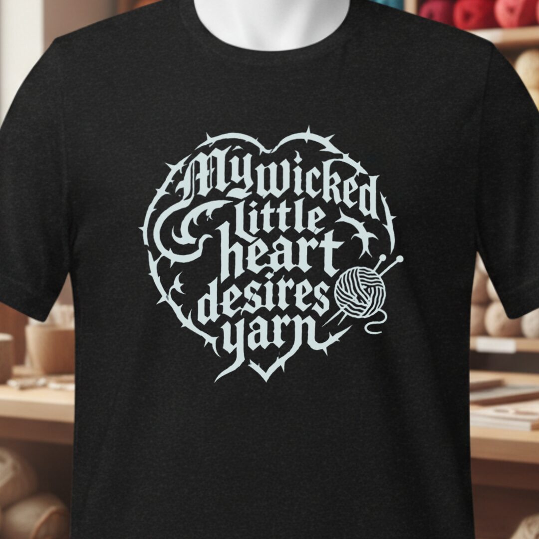 Wicked Little Heart T-Shirt Black t-shirt