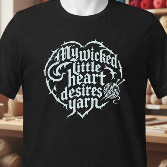 Wicked Little Heart T-Shirt Black t-shirt