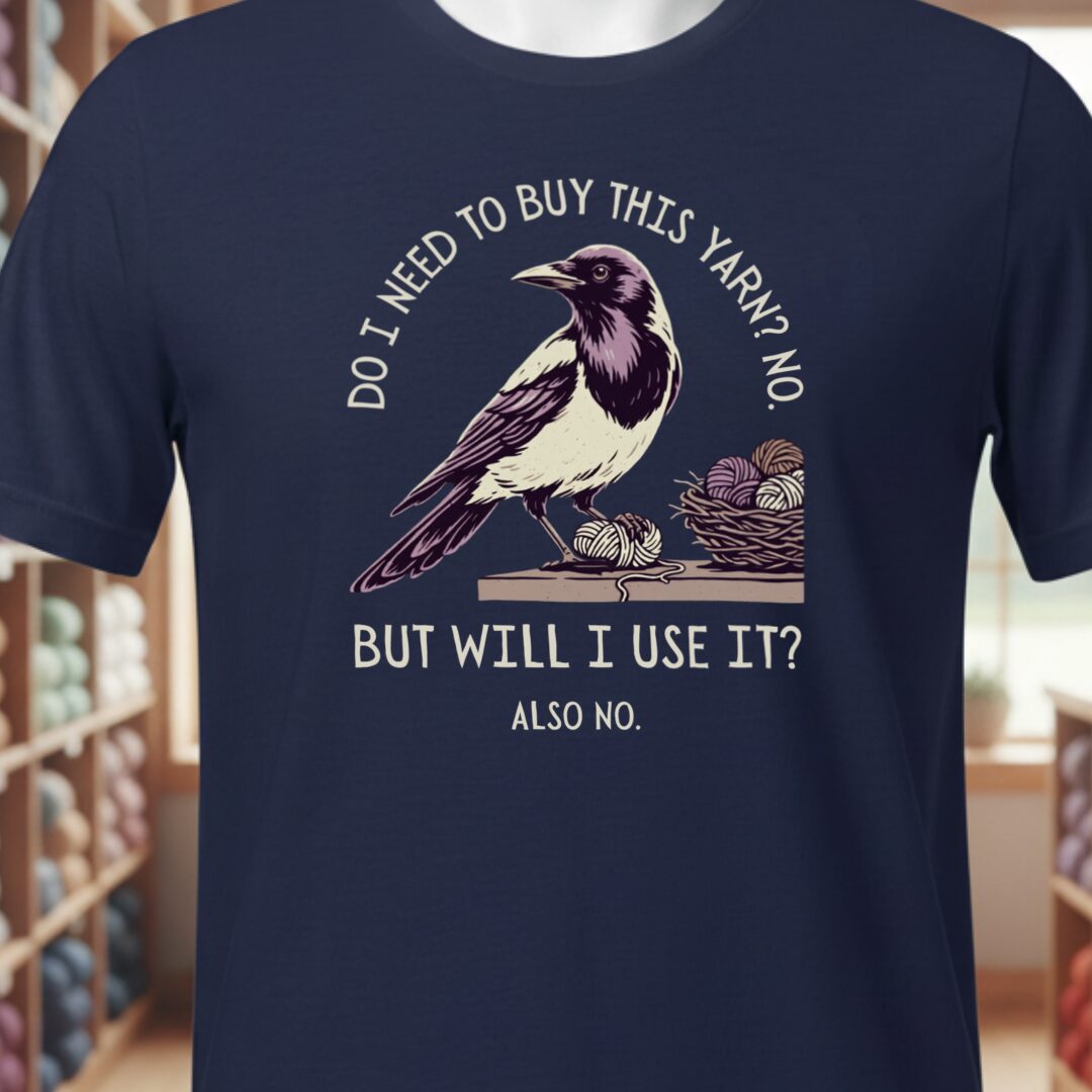 Will I Use It Navy T-Shirt.jpg