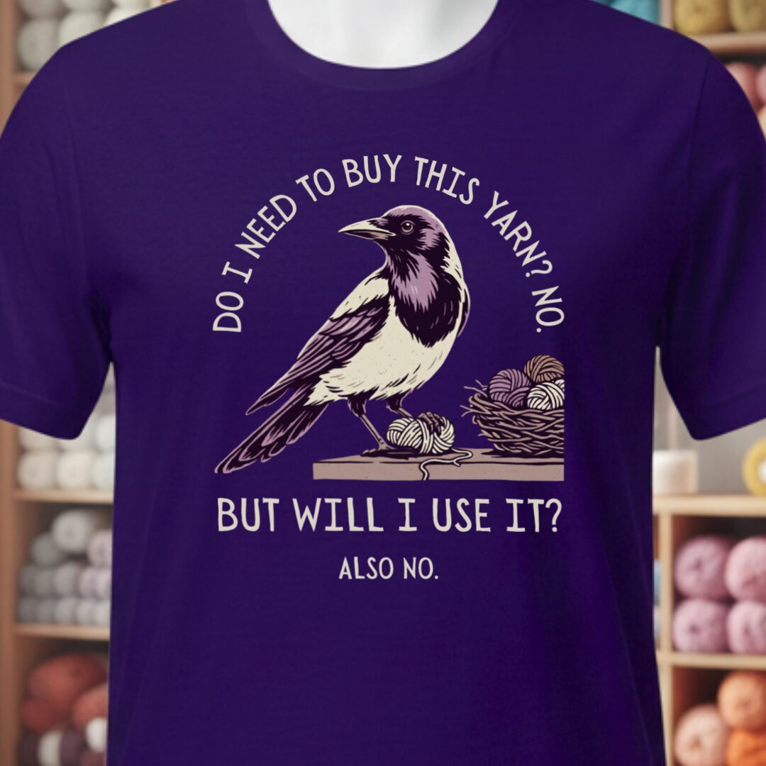 Will I Use It Purple T-Shirt.jpg