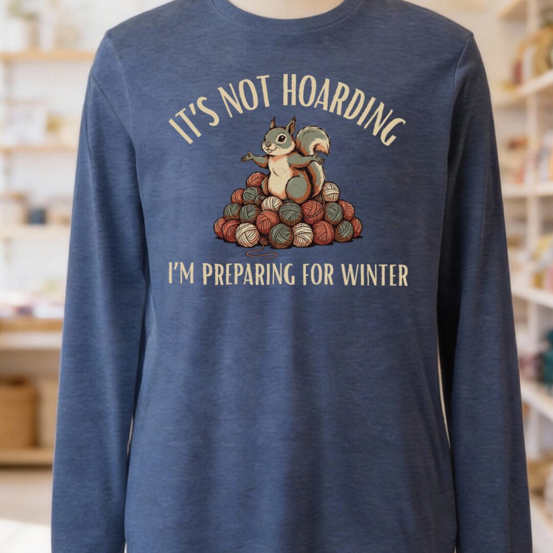 Winter Heather Navy Long Sleeve Tee.jpg