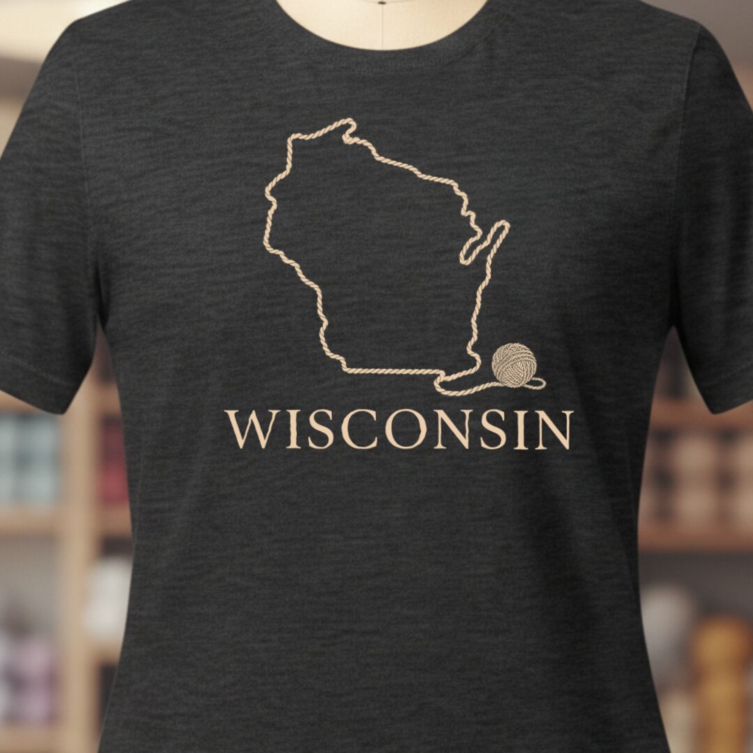 Wisconsin Dark Grey T-Shirt.jpg