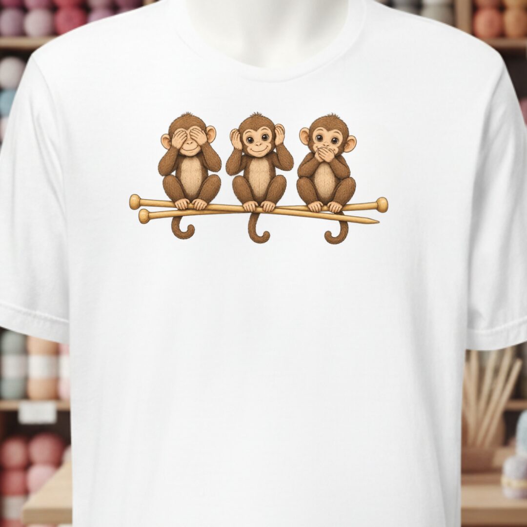 Wise Monkeys T-Shirt White t-shirt
