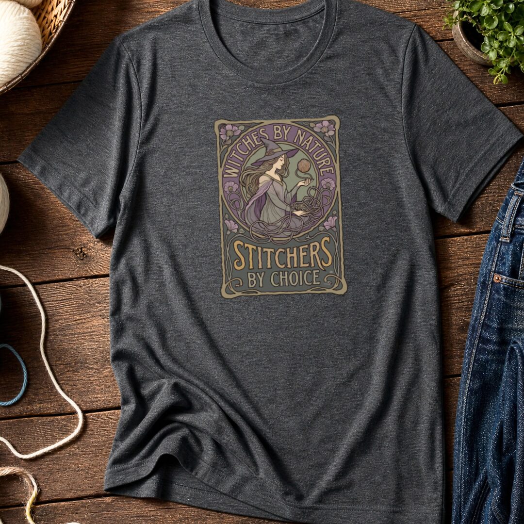 Witches By Nature T-Shirt Dark Grey t-shirt