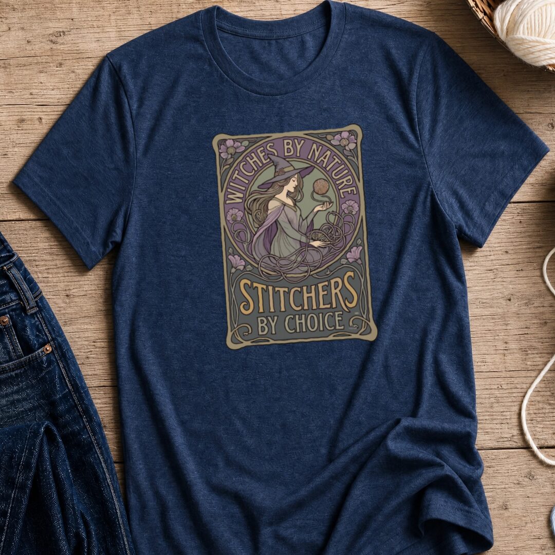 Witches By Nature T-Shirt Navy t-shirt