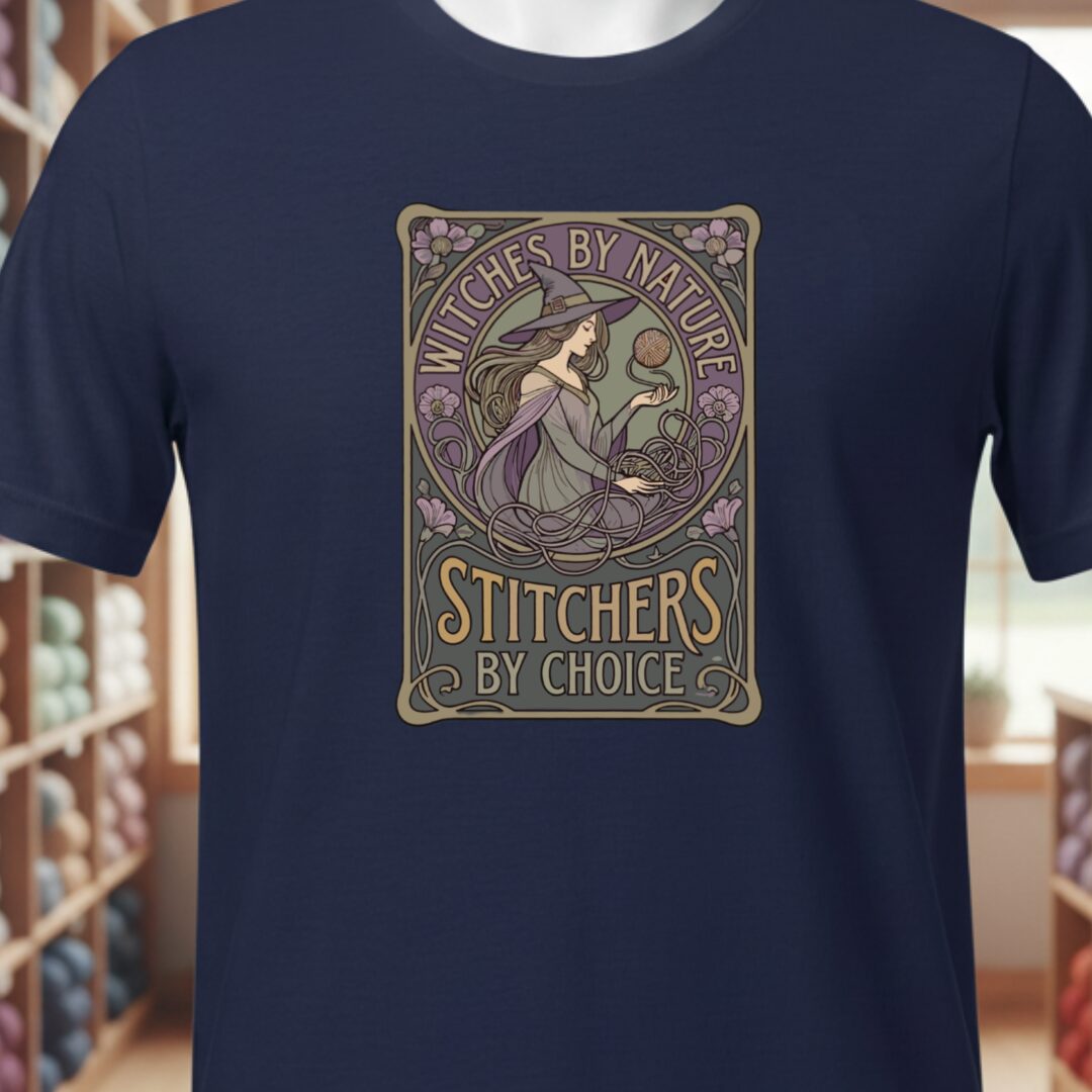 Witches By Nature T-Shirt Navy t-shirt