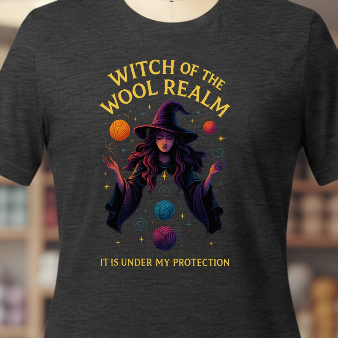 Witchy Protection T-Shirt Dark Grey t-shirt