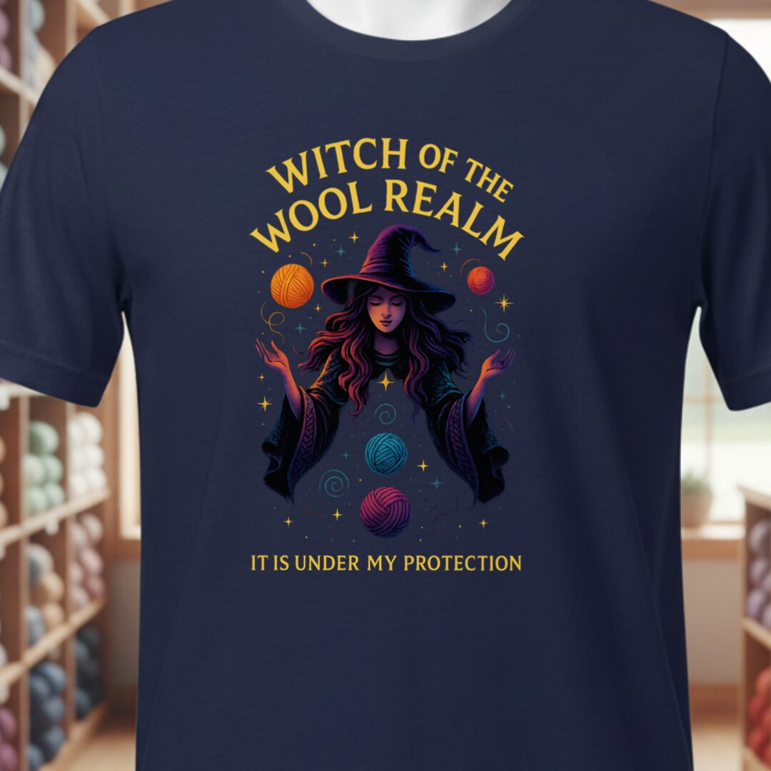 Witchy Protection T-Shirt Navy t-shirt