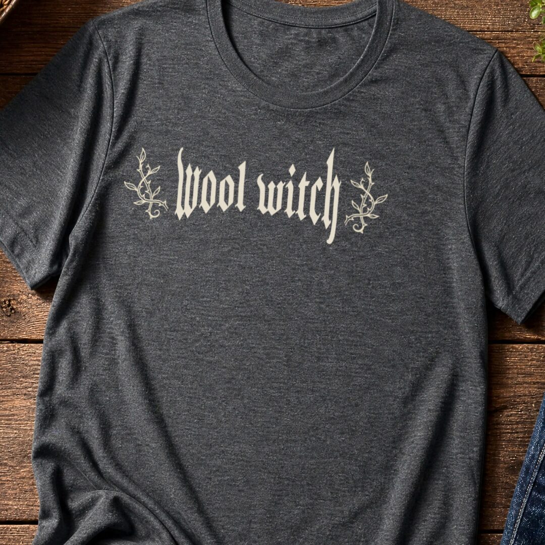 Wool Witch T-Shirt Dark Grey t-shirt