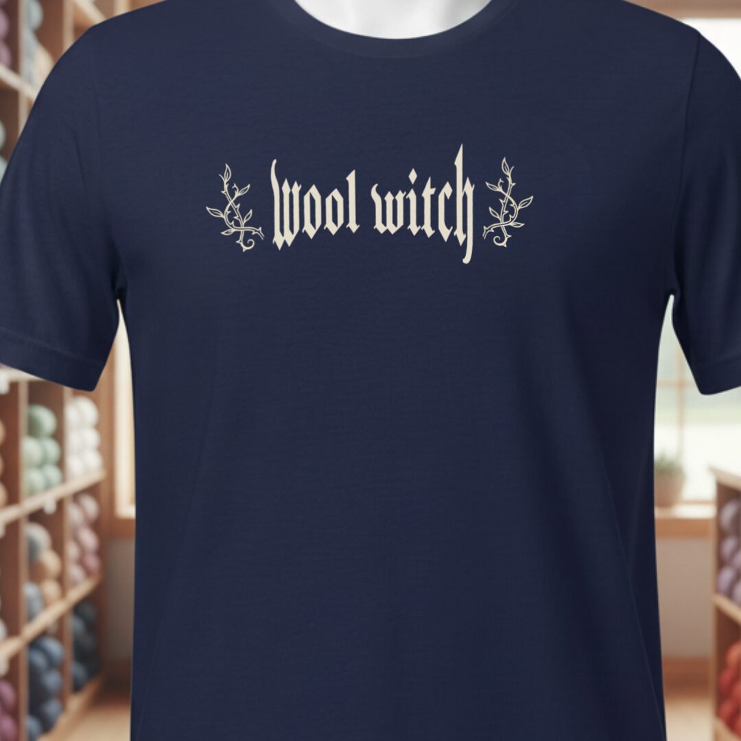 Wool Witch T-Shirt Navy t-shirt