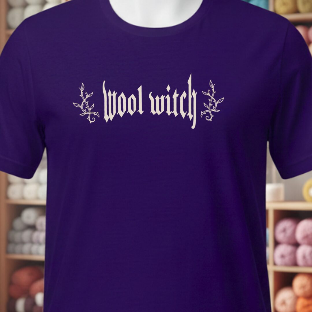 Wool Witch T-Shirt Purple t-shirt