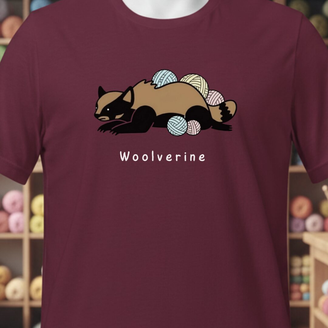 Woolverine T-Shirt Maroon t-shirt