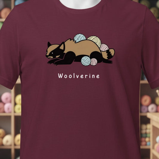 Woolverine T-Shirt Maroon t-shirt