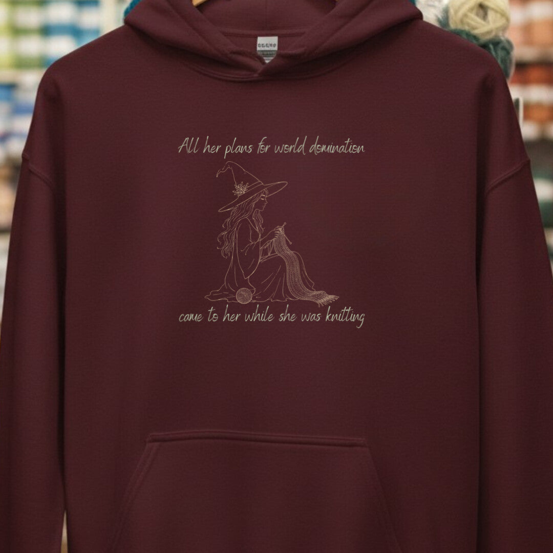 World Domination Maroon Hoodie.jpg