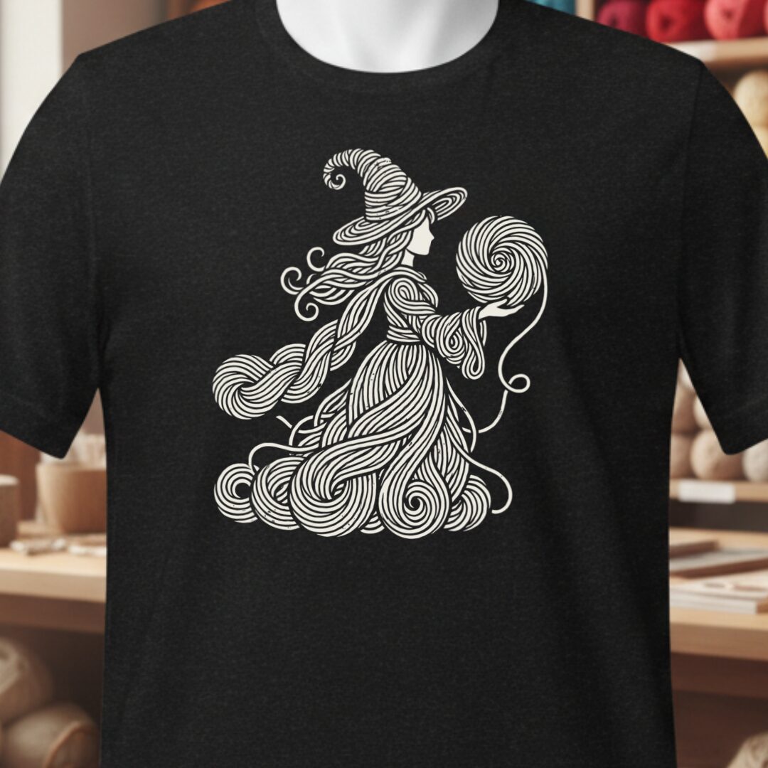 Woven Witch T-Shirt Black t-shirt