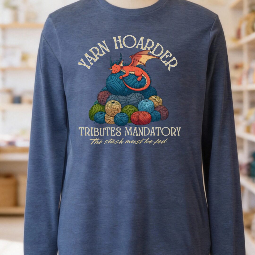 Yarn Hoarder Long Sleeve Tee